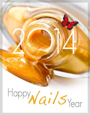 Happy Nails Year 2014