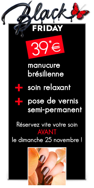 Manucure brésilienne et pose de vernis semi permanent couleur