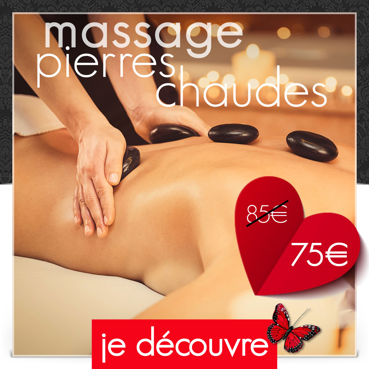 Massage aux pierres chaudes