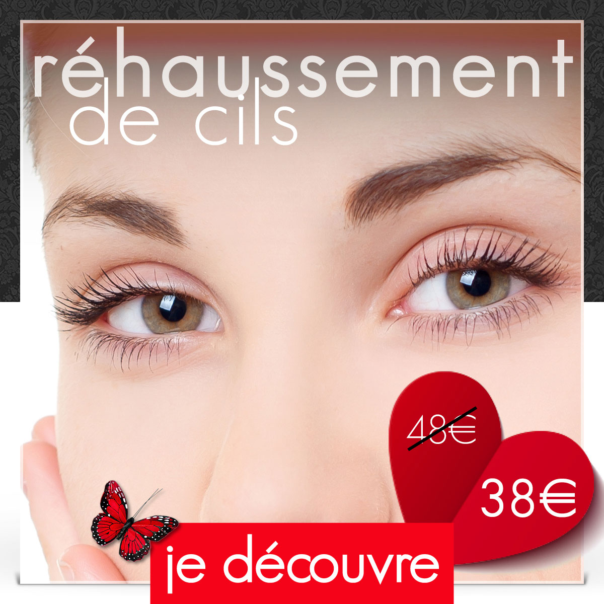 Réhaussement de cils